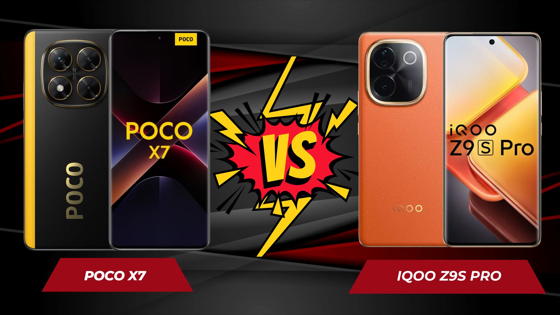 Poco X7 vs iQOO Z9S Pro: An In-Depth Comparison