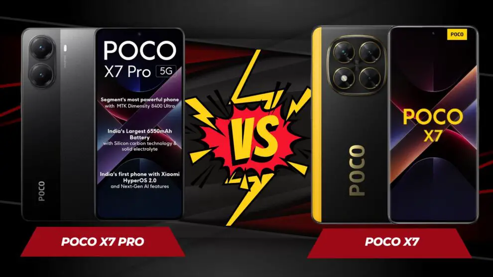 Poco X7 Pro vs Poco X7: In-Depth Comparison