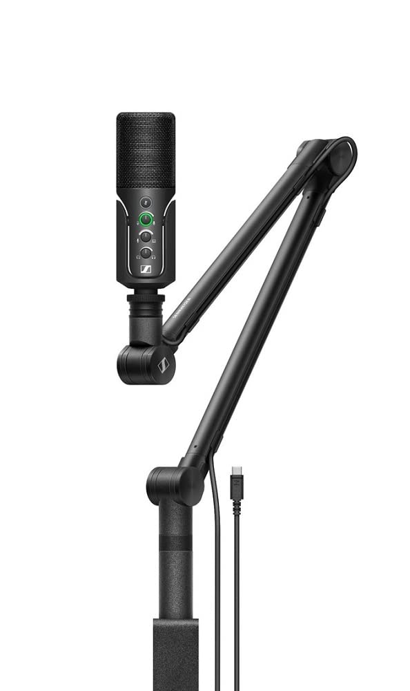 Sennheiser Profile Streaming Set (With Boom Arm) USB Microphone for Podcasting