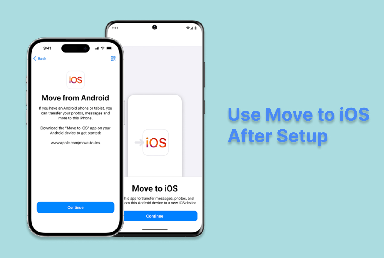 Using the Move to iOS App